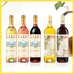 Language And Culture Tips For Vacation Travel! - 5 bottles of Lillet French wine