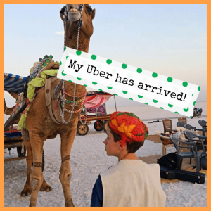 Language And Culture Tips For Vacation Travel! - Stanley next to a camel in India