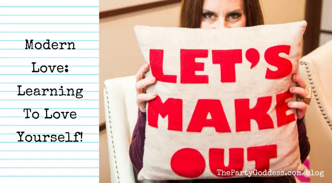 Modern Love: Learning To Love Yourself! - blog title image