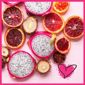 Plant, Grow, Harvest: Healthy Eating For Kids! - orange and pink fruits