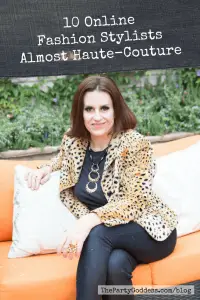 10 Online Fashion Stylists Almost Haute-Couture - Pinterest title image