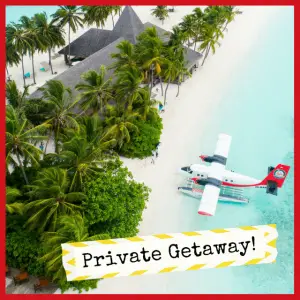 Diva For A Day: Luxury VIP Experiences! - small plane on sand on an island