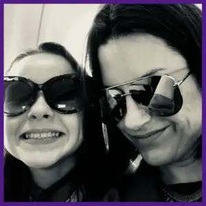 Snarky Time: August Fun In Review! - Marley and Coco with sunglasses on