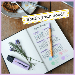 Take Note: Journals & Trackers Inspire Success! - mood tracker journal page