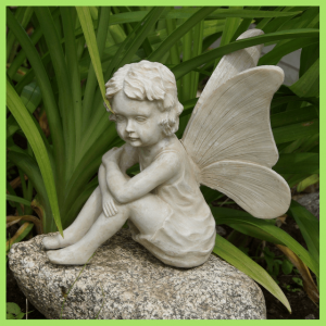 Crystal & Faerie Garden Party Ideas For Kids! - cement faerie
