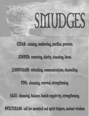 Magic Of Stones, Alchemy & (Woops!) Witchcraft - smudges
