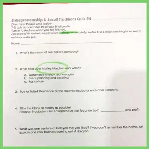 Biz School, Bahamas & A Big *SS Airstream! - Georgetown entrepreneurship quiz