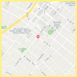 Biz School, Bahamas & A Big *SS Airstream! - map pinpointing Bottega Louie Restaurant
