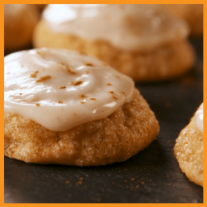 Fall Fruit Dessert Recipes For Entertaining! - pumpkin sugar cookies