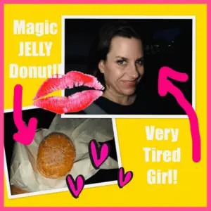 Oops, Too Busy Planning 2 Post - Marley and jelly donut