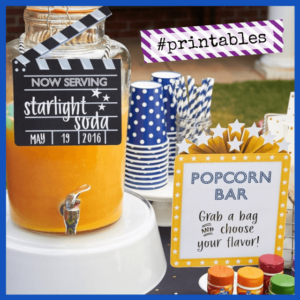 We Made The List Of Top Party Planning Blogs! - movie party theme printables
