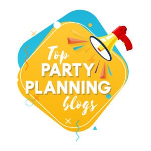 We Made The List Of Top Party Planning Blogs! - top party planning blogs badge