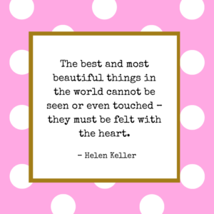 Renew Your Spirit Energy For Balanced Living - Helen Keller quote