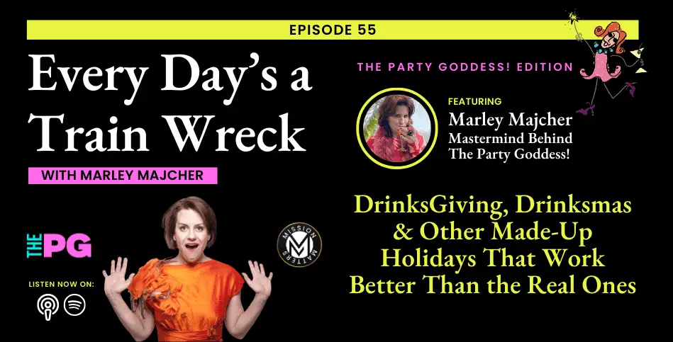 Holiday party ideas for adults with festive cocktail setup